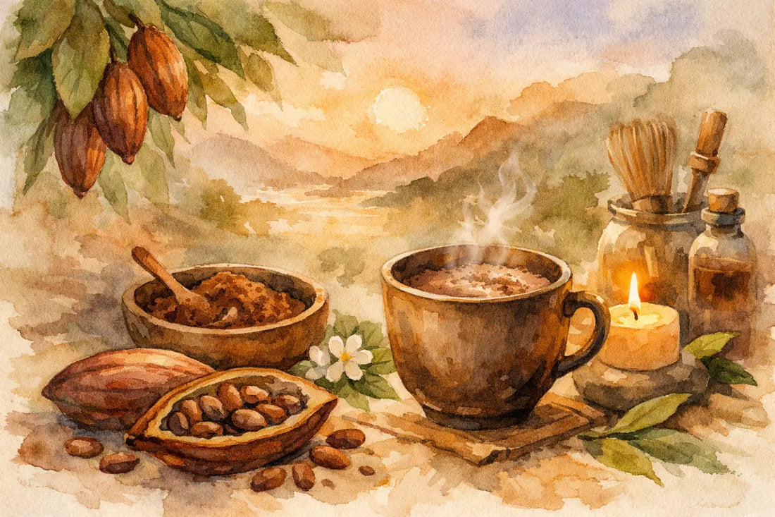 Natural Energy Cacao Drink Benefits and Ritual