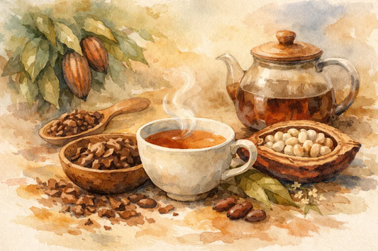 How to Brew Cacao Husk Tea at Home