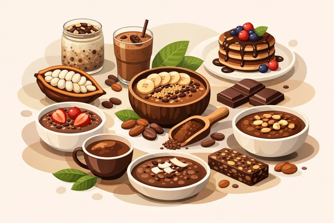 9 Cacao Breakfast Ideas for Grounded Energy