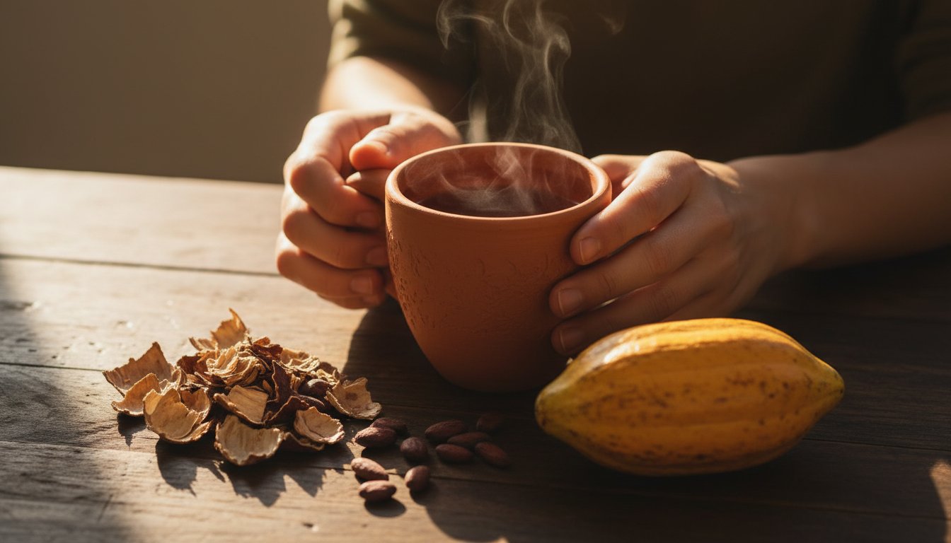Chocolate Tea: A Mindful Guide to the Ancient Ritual of Cacao Husk ...