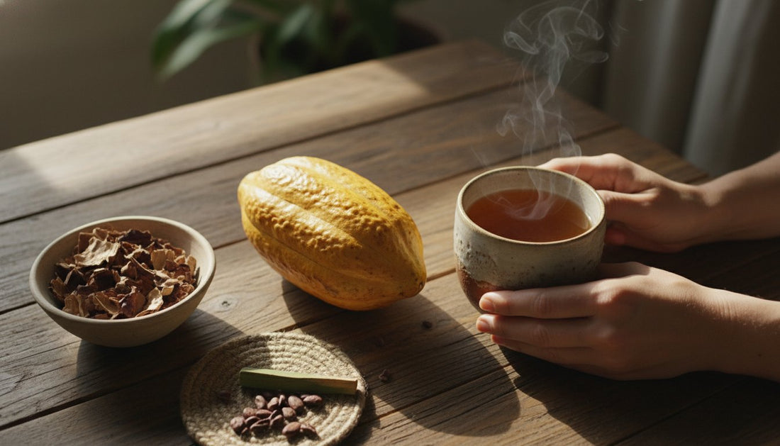 Cacao Husk Tea: The Sacred Ritual of the Zero-Waste Brew