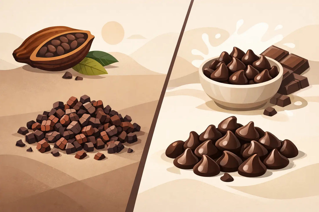 Cacao Nibs vs Chocolate Chips