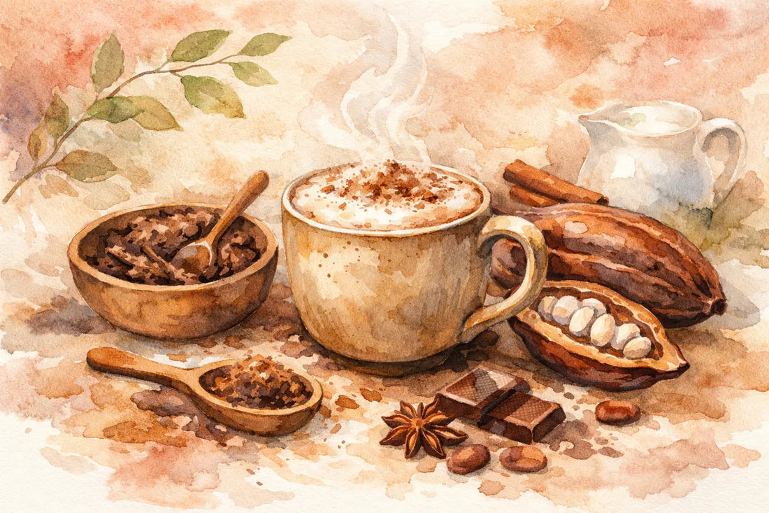 How to Make a Cacao Husk Latte for Your Ritual