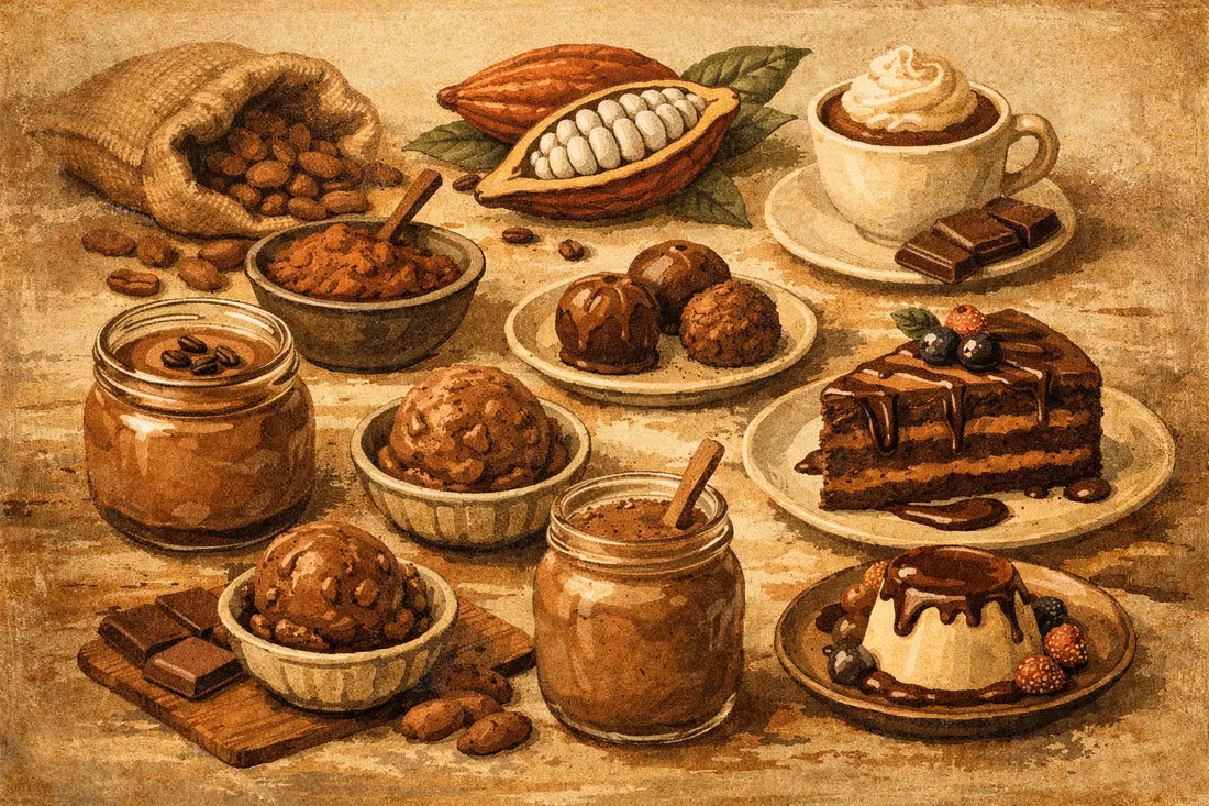 7 Cacao Recipes Without Sugar to Savor